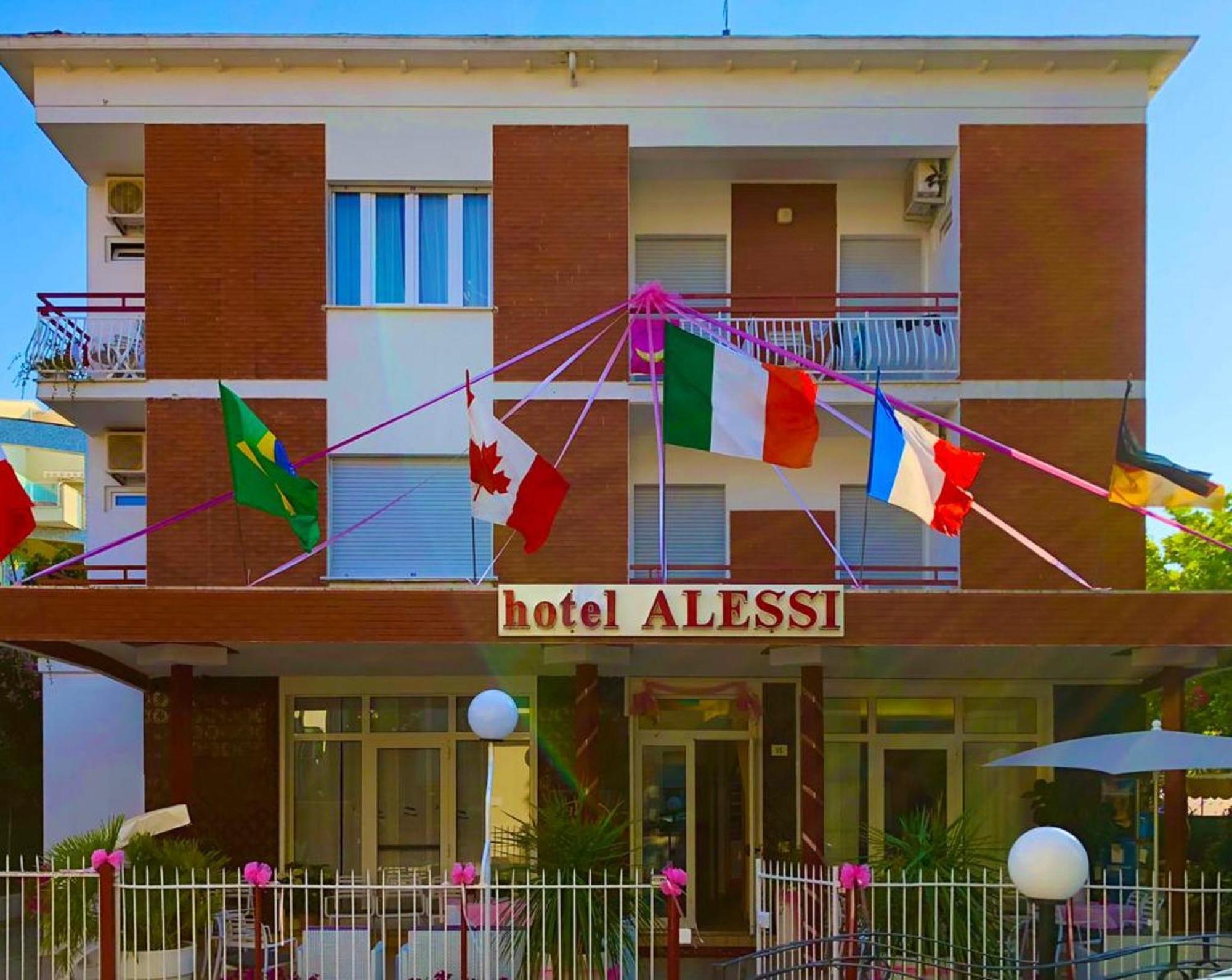 Hotel Alessi** 리미니 외부 사진